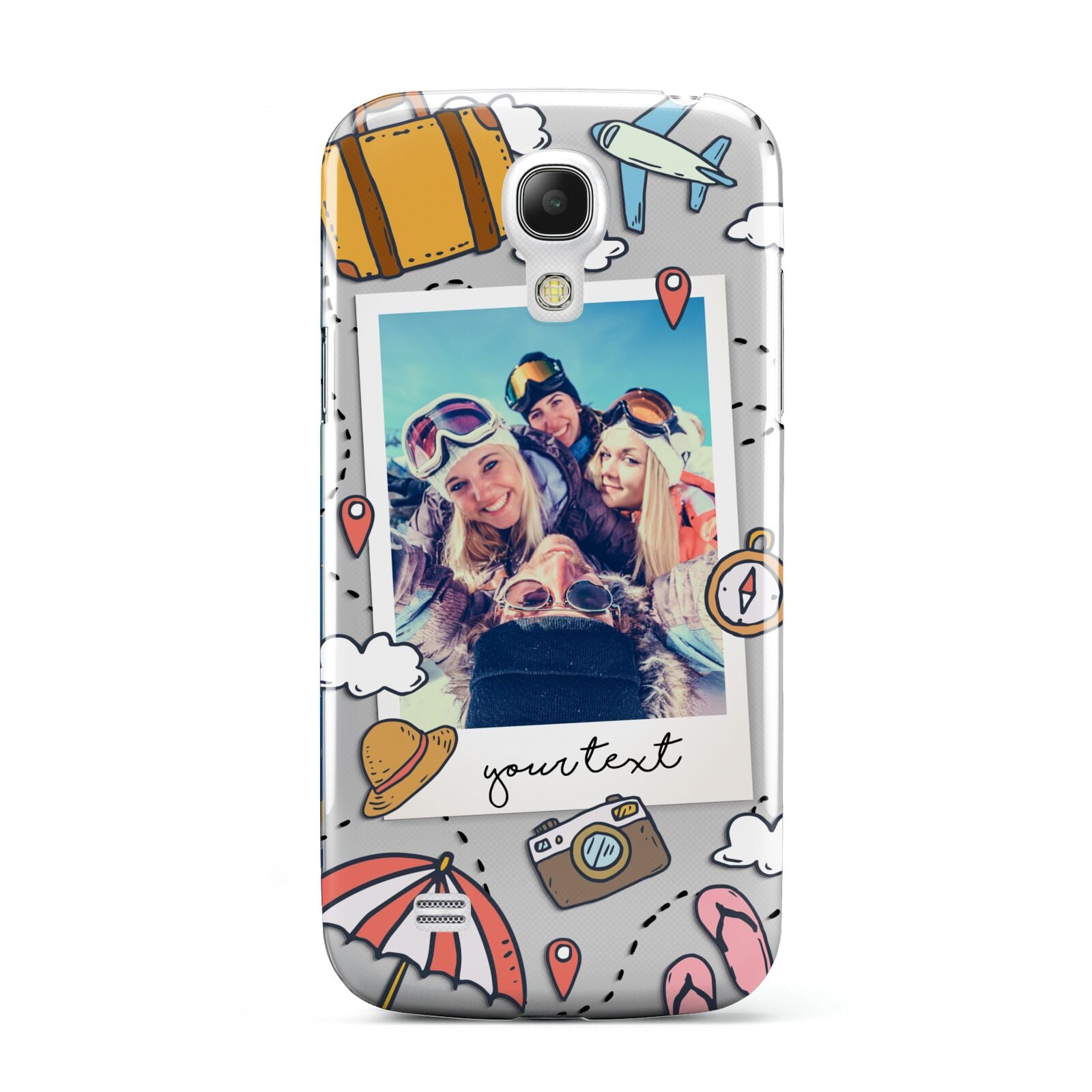 Personalised Photo Holiday Samsung Galaxy S4 Mini Case