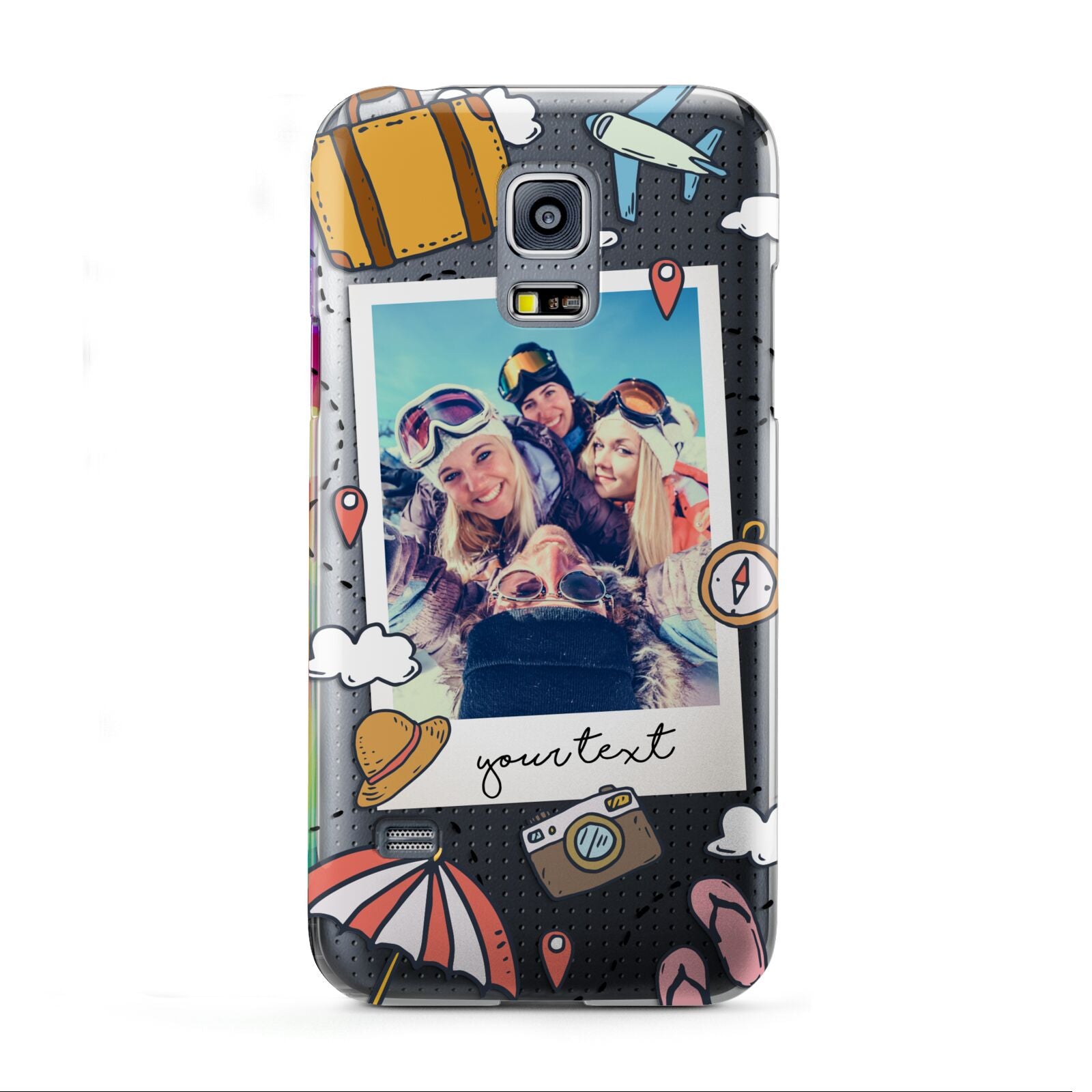 Personalised Photo Holiday Samsung Galaxy S5 Mini Case