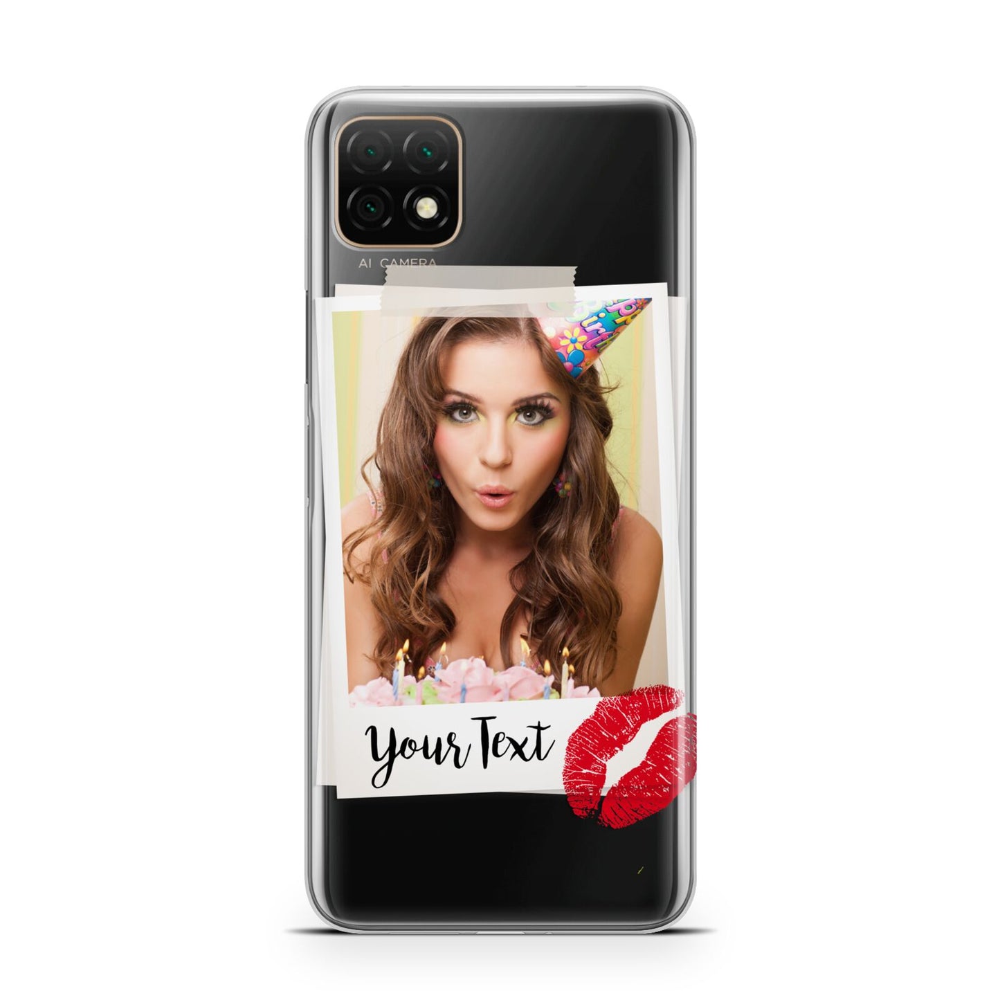 Personalised Photo Kiss Huawei Enjoy 20 Phone Case