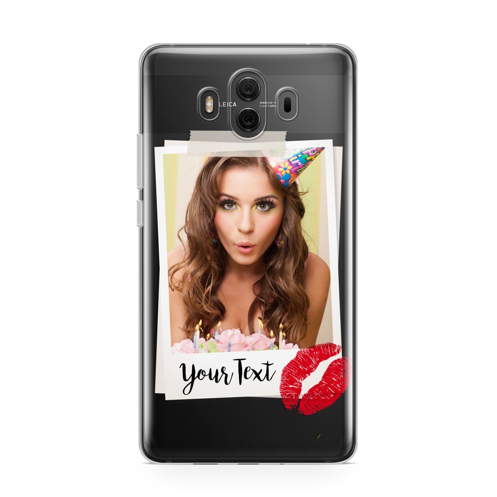 Personalised Photo Kiss Huawei Mate 10 Protective Phone Case