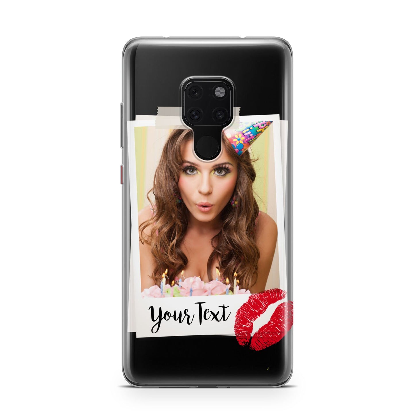 Personalised Photo Kiss Huawei Mate 20 Phone Case