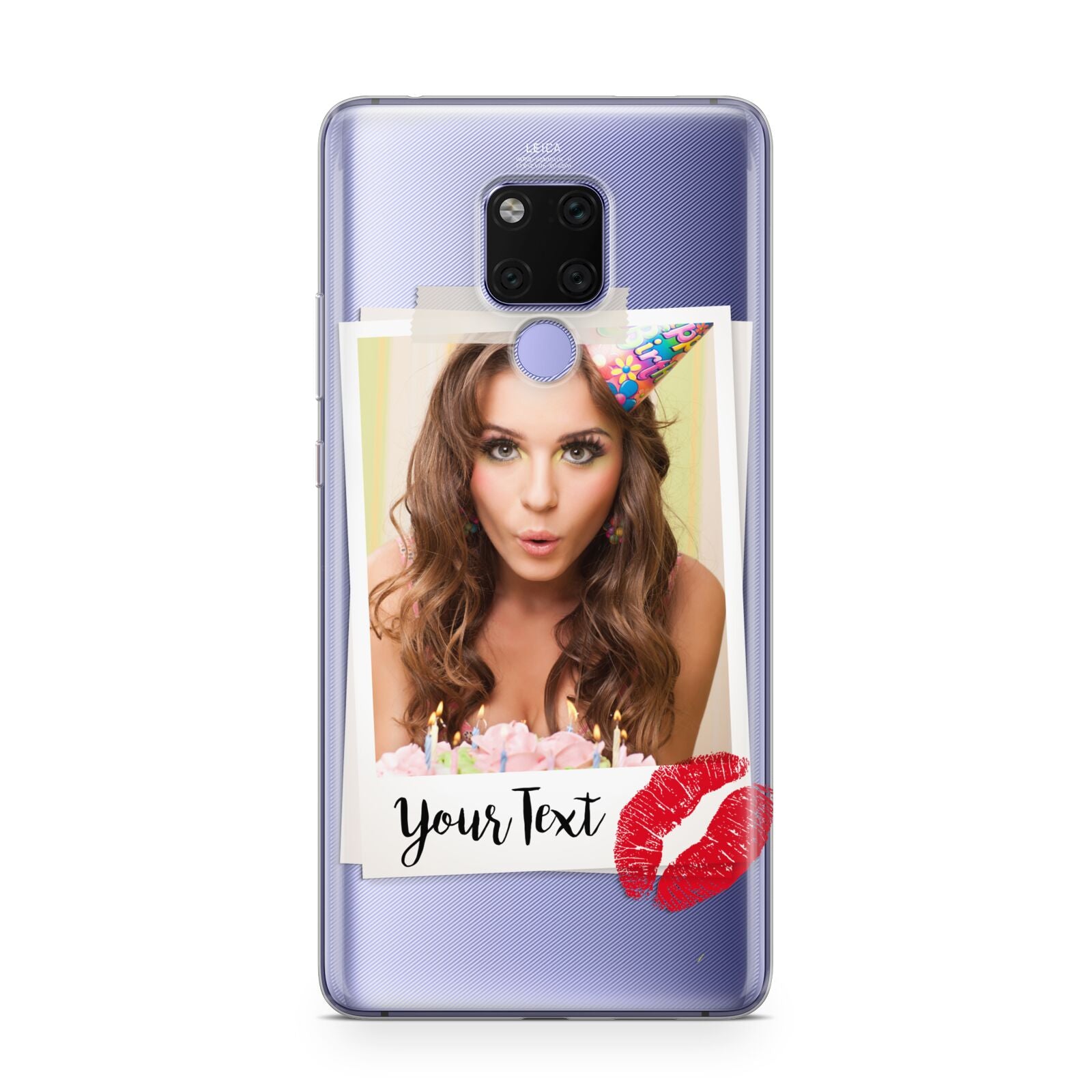 Personalised Photo Kiss Huawei Mate 20X Phone Case