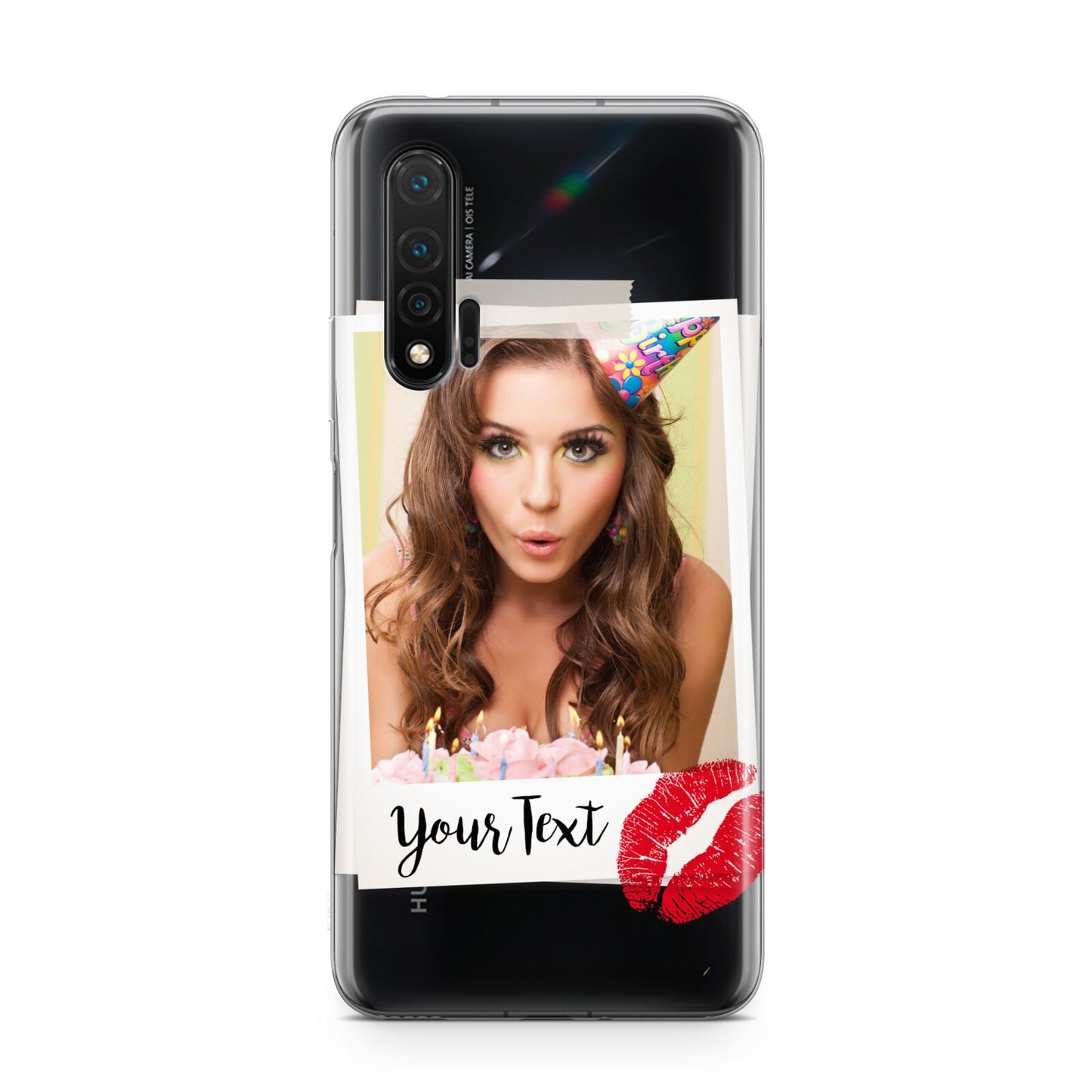 Personalised Photo Kiss Huawei Nova 6 Phone Case