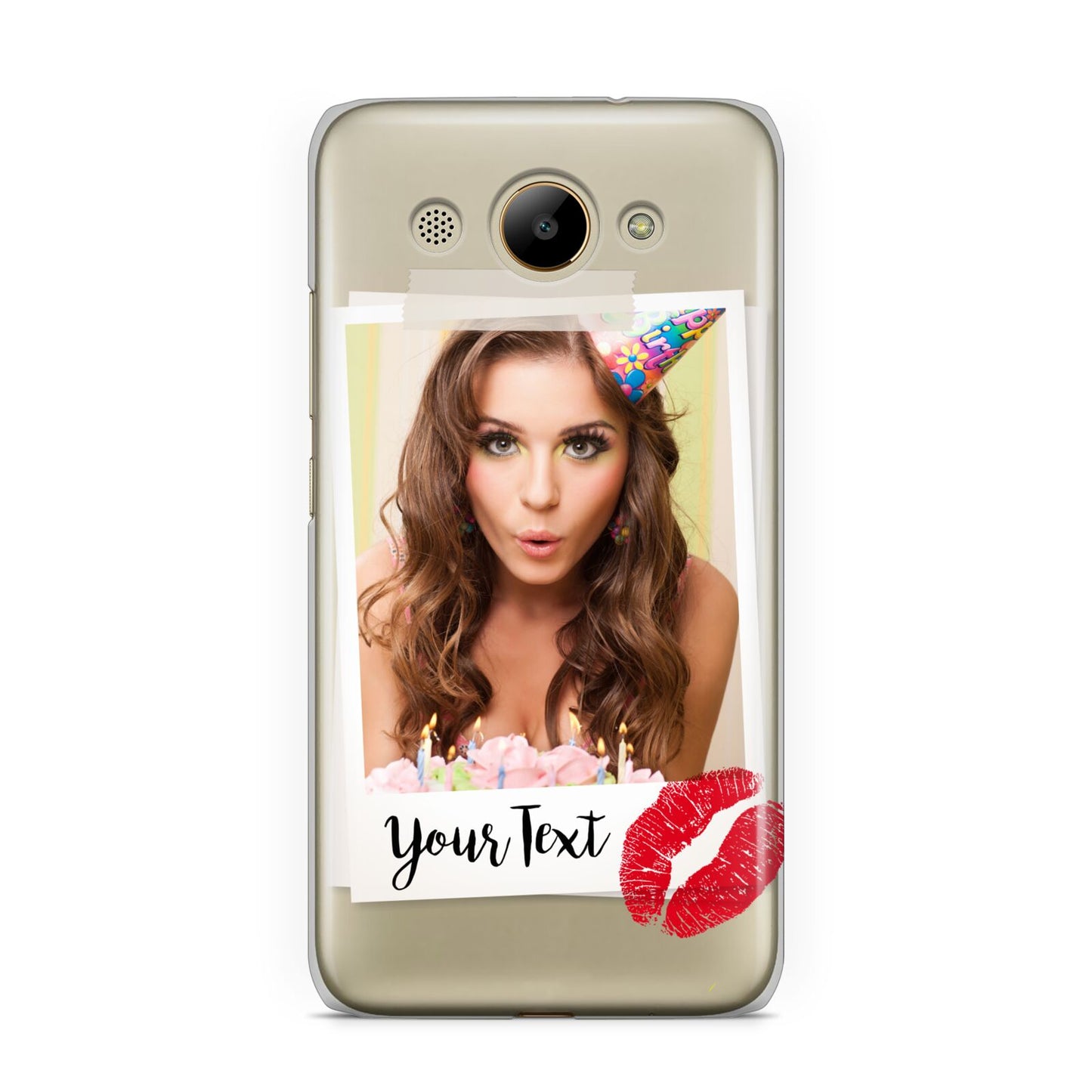 Personalised Photo Kiss Huawei Y3 2017