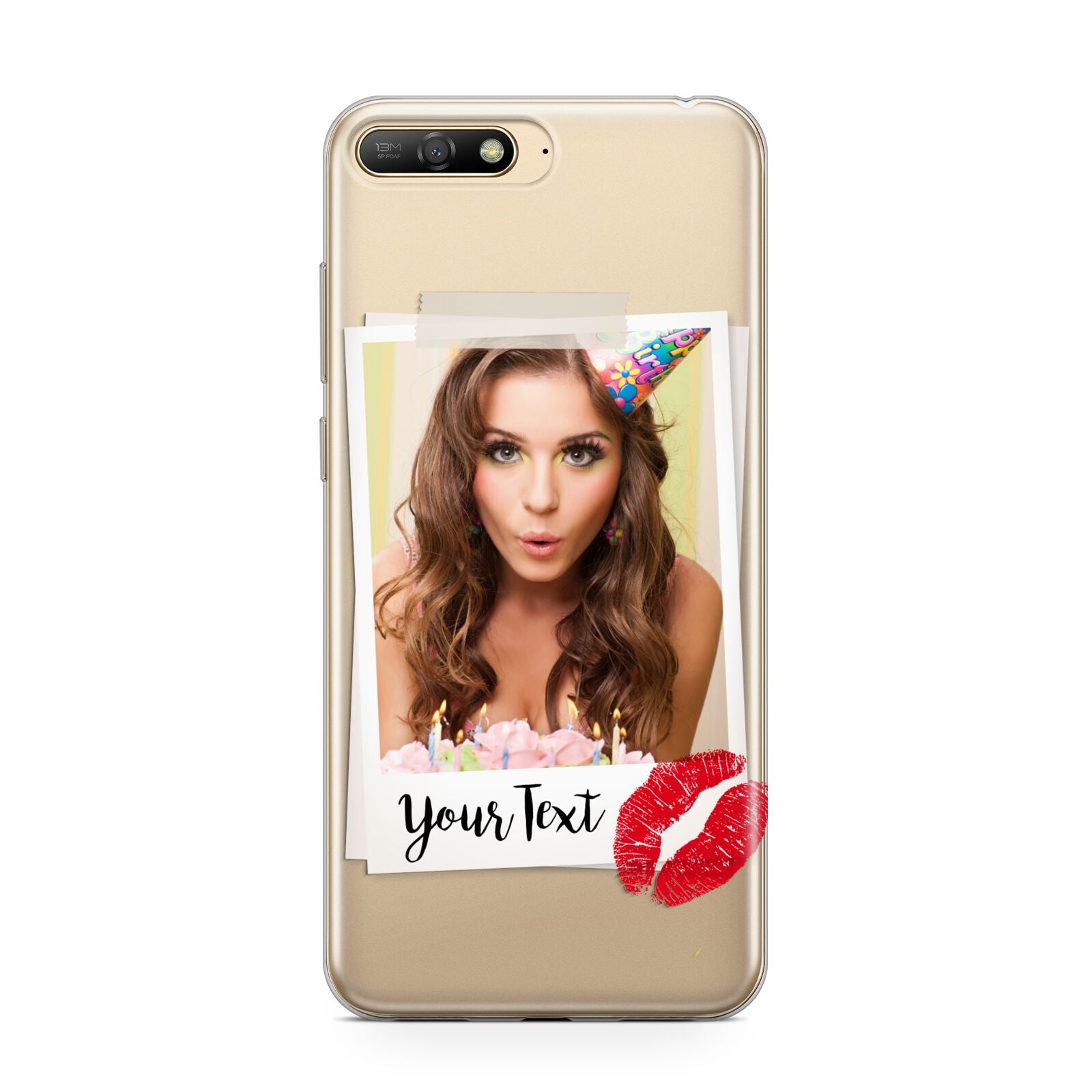 Personalised Photo Kiss Huawei Y6 2018