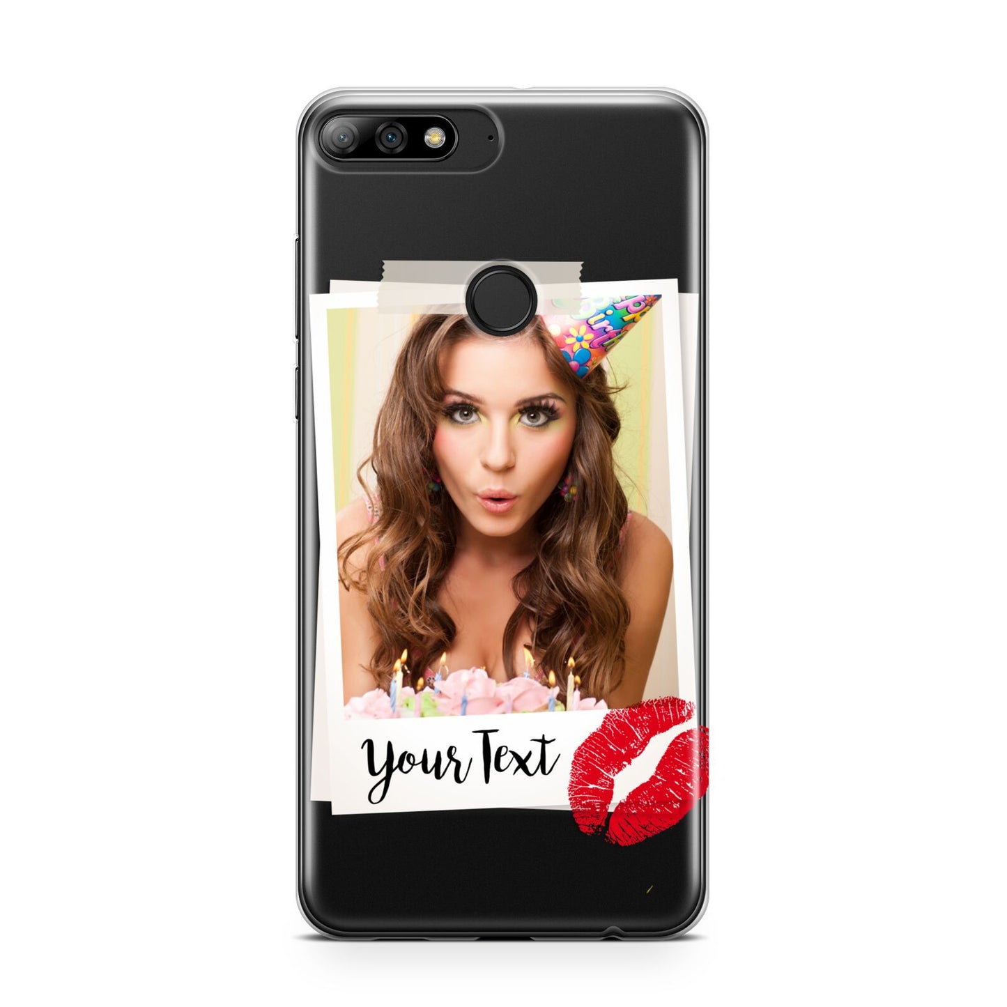 Personalised Photo Kiss Huawei Y7 2018