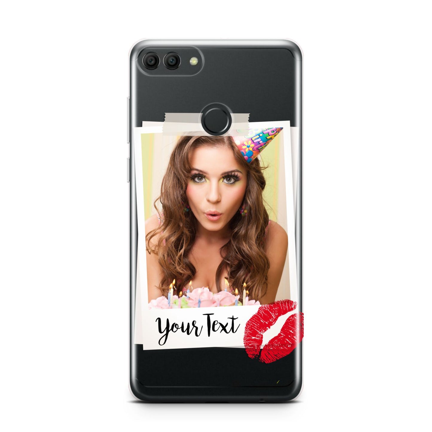 Personalised Photo Kiss Huawei Y9 2018