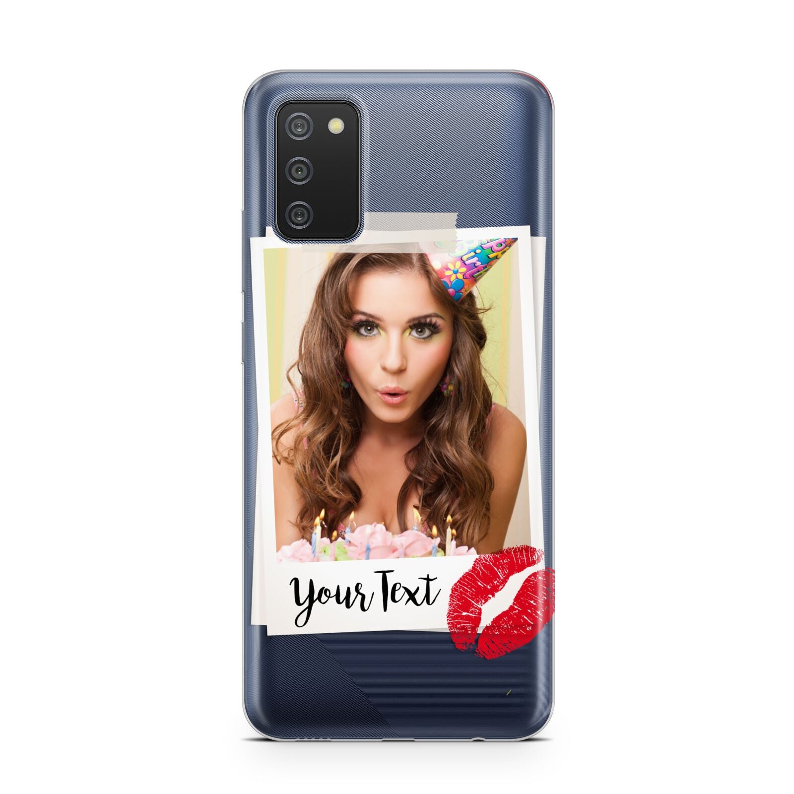 Personalised Photo Kiss Samsung A02s Case