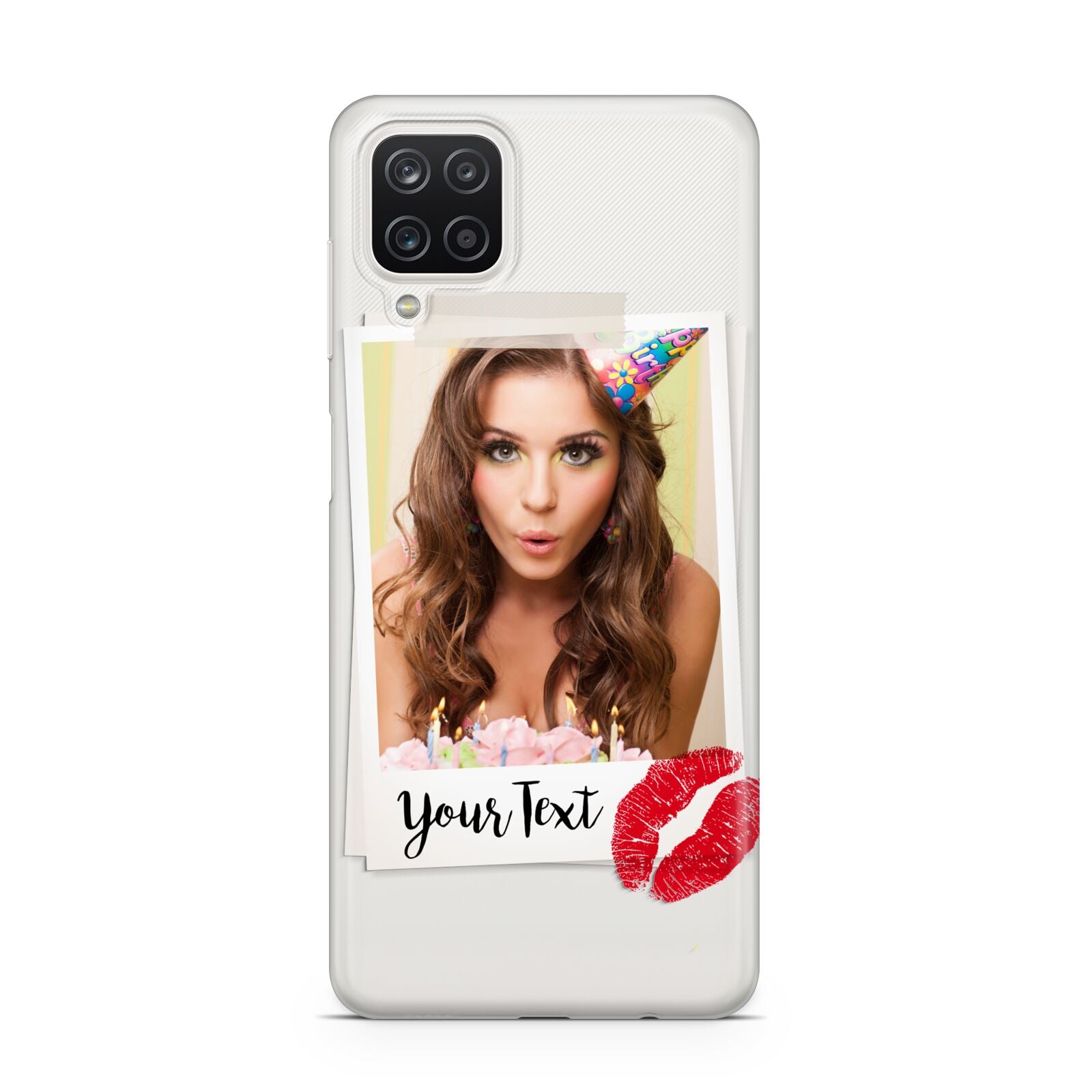 Personalised Photo Kiss Samsung A12 Case