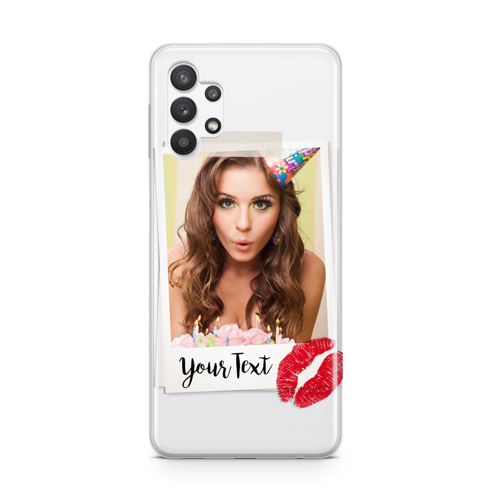 Personalised Photo Kiss Samsung A32 5G Case