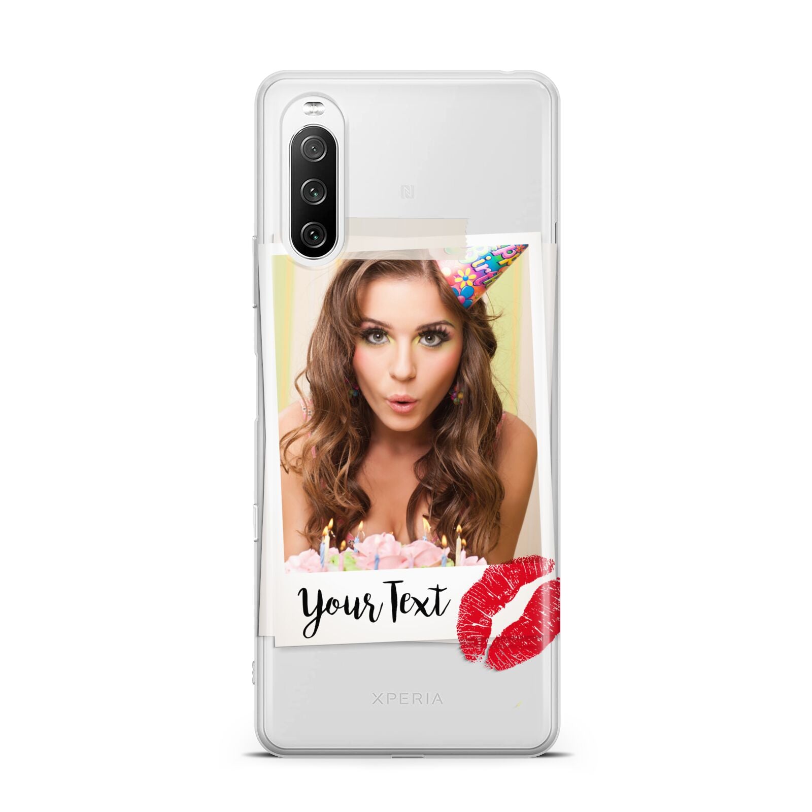 Personalised Photo Kiss Sony Xperia 10 III Case