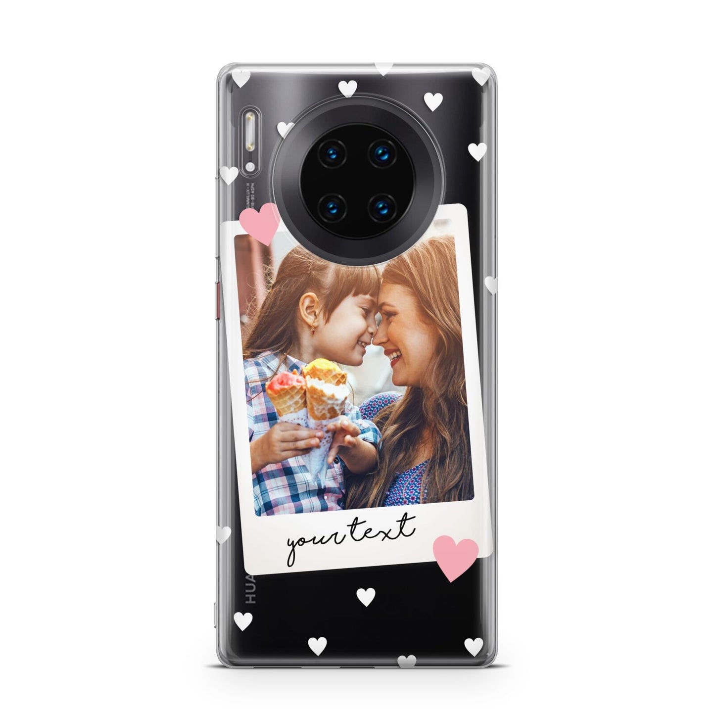 Personalised Photo Love Hearts Huawei Mate 30 Pro Phone Case