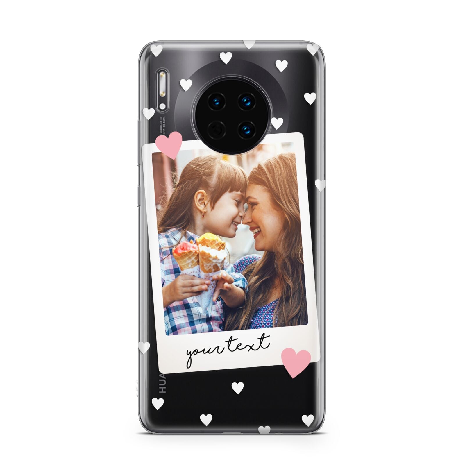 Personalised Photo Love Hearts Huawei Mate 30