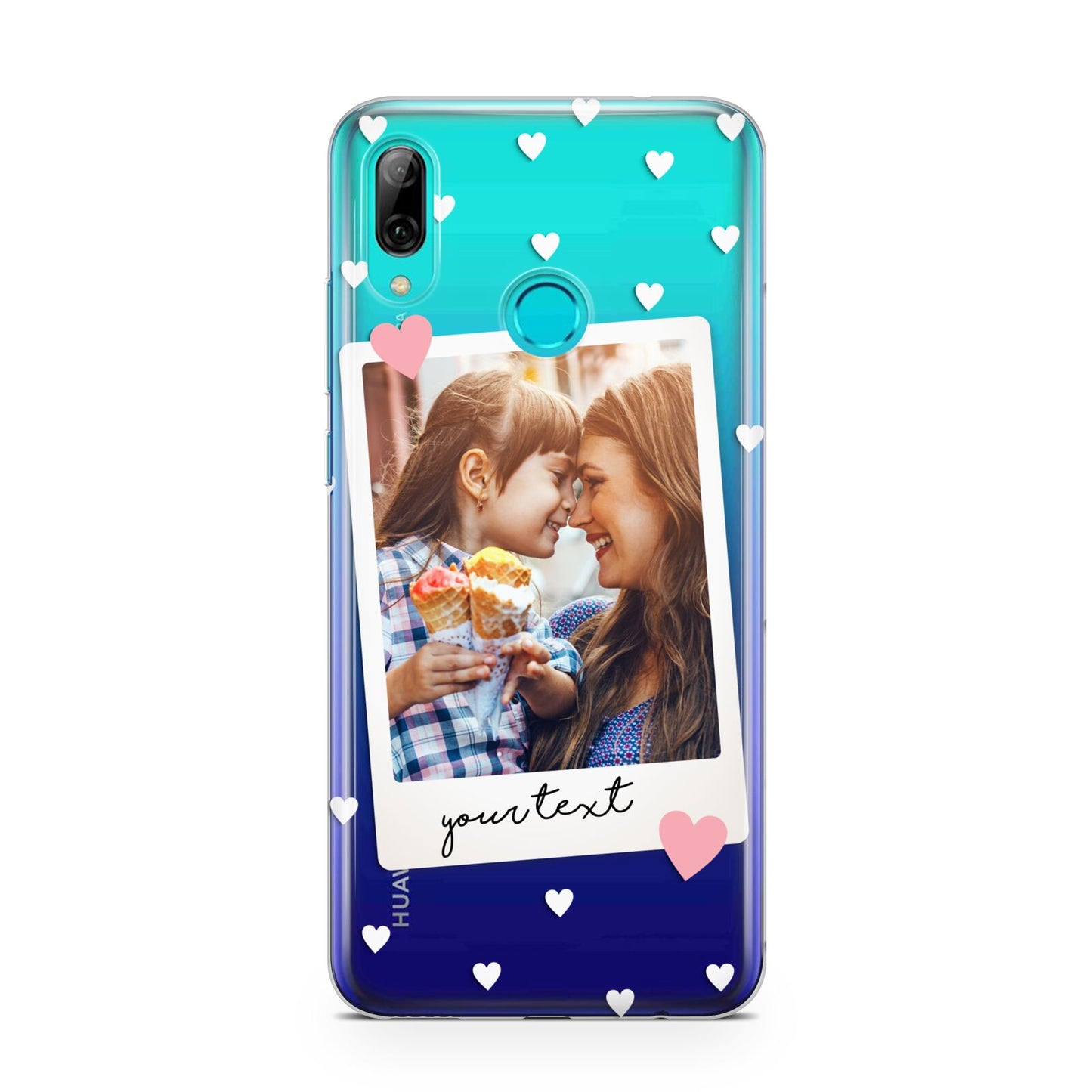 Personalised Photo Love Hearts Huawei P Smart 2019 Case