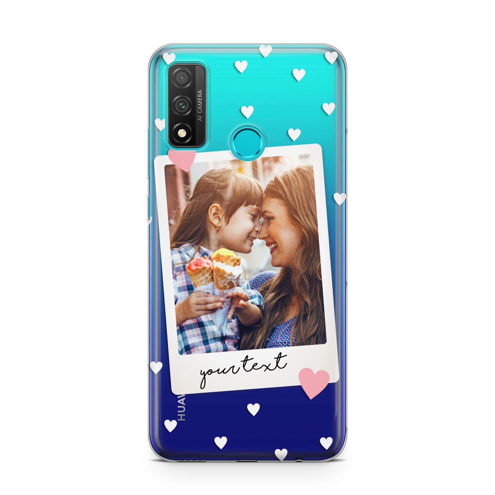 Personalised Photo Love Hearts Huawei P Smart 2020