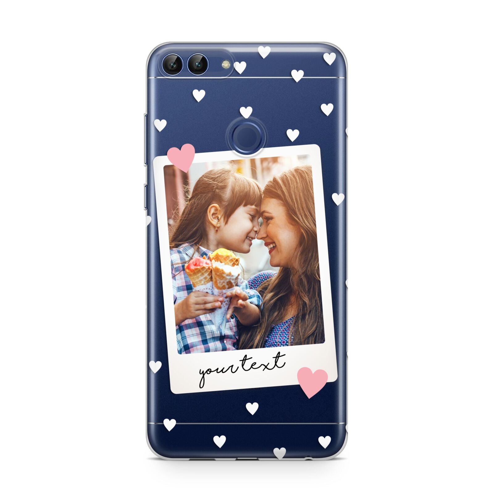 Personalised Photo Love Hearts Huawei P Smart Case