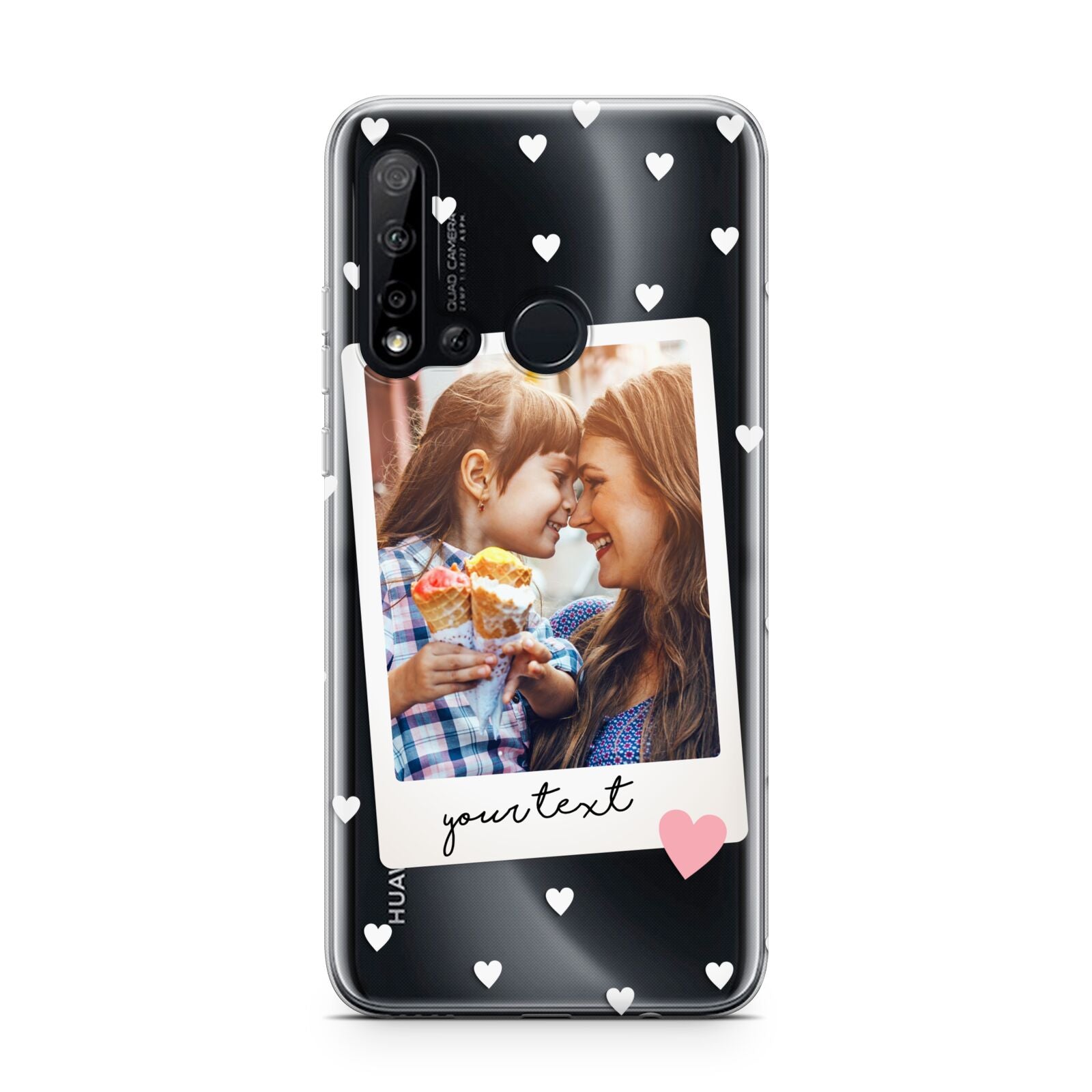 Personalised Photo Love Hearts Huawei P20 Lite 5G Phone Case