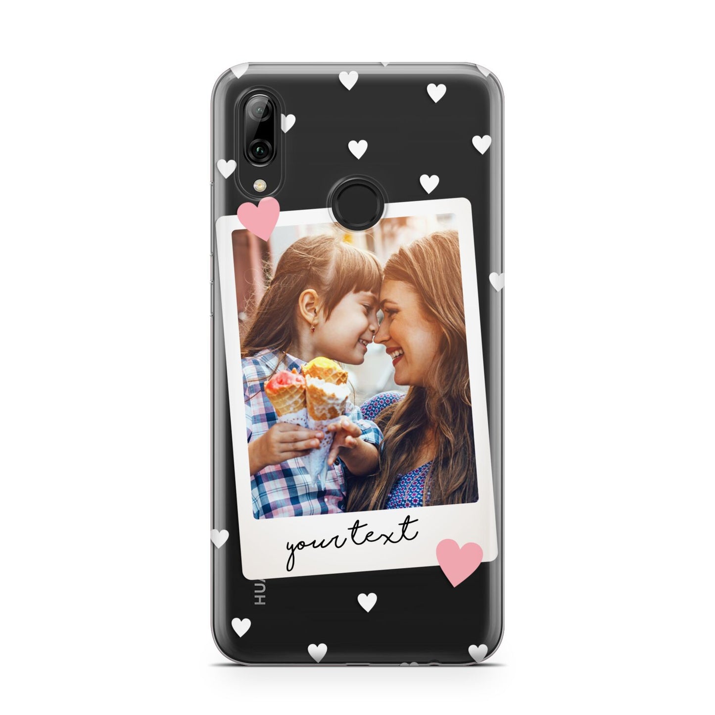 Personalised Photo Love Hearts Huawei Y7 2019