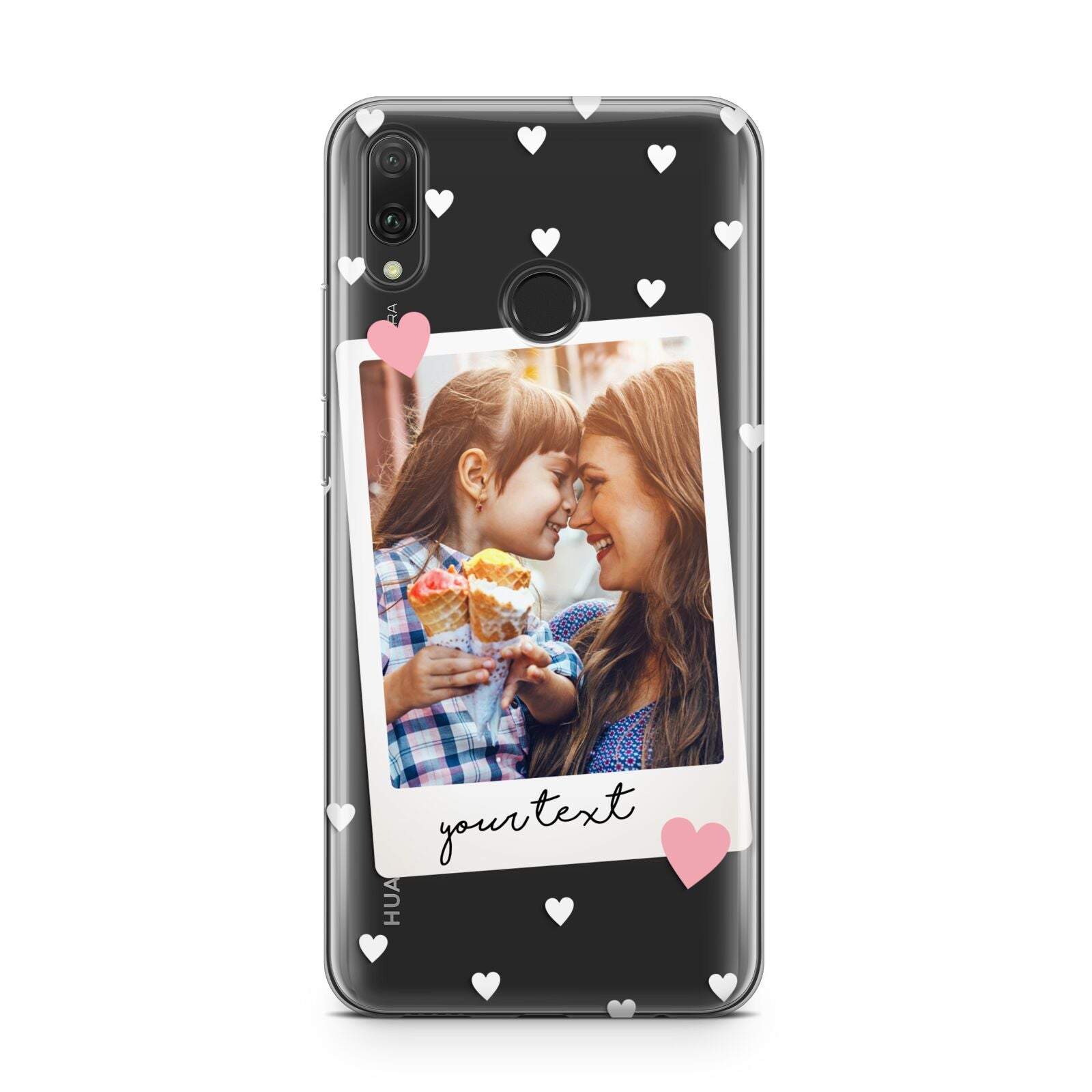 Personalised Photo Love Hearts Huawei Y9 2019