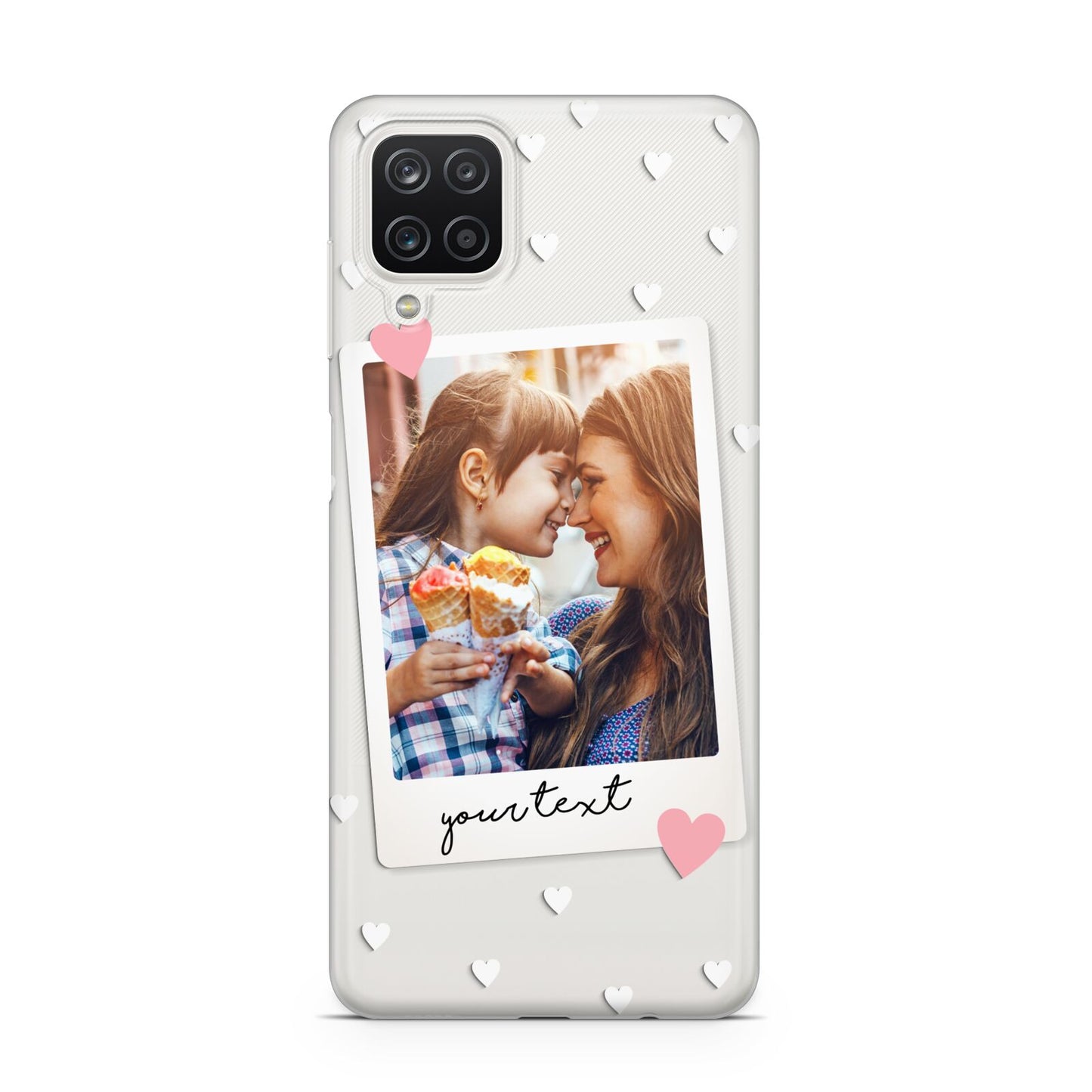 Personalised Photo Love Hearts Samsung M12 Case