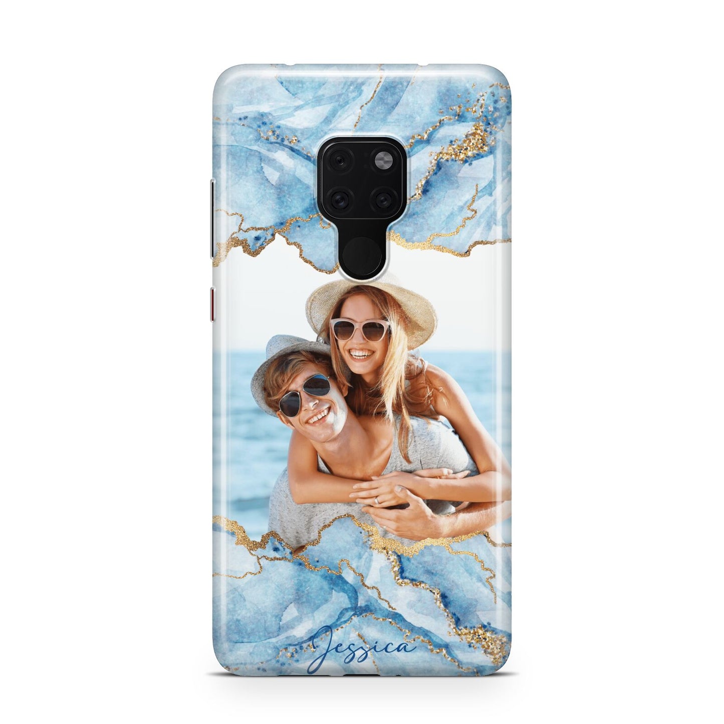 Personalised Photo Marble Huawei Mate 20 Phone Case