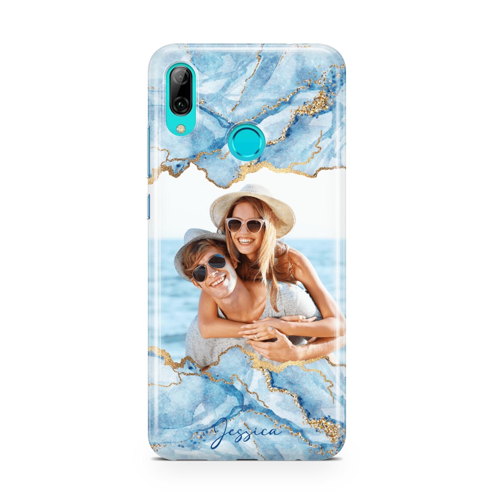 Personalised Photo Marble Huawei P Smart 2019 Case