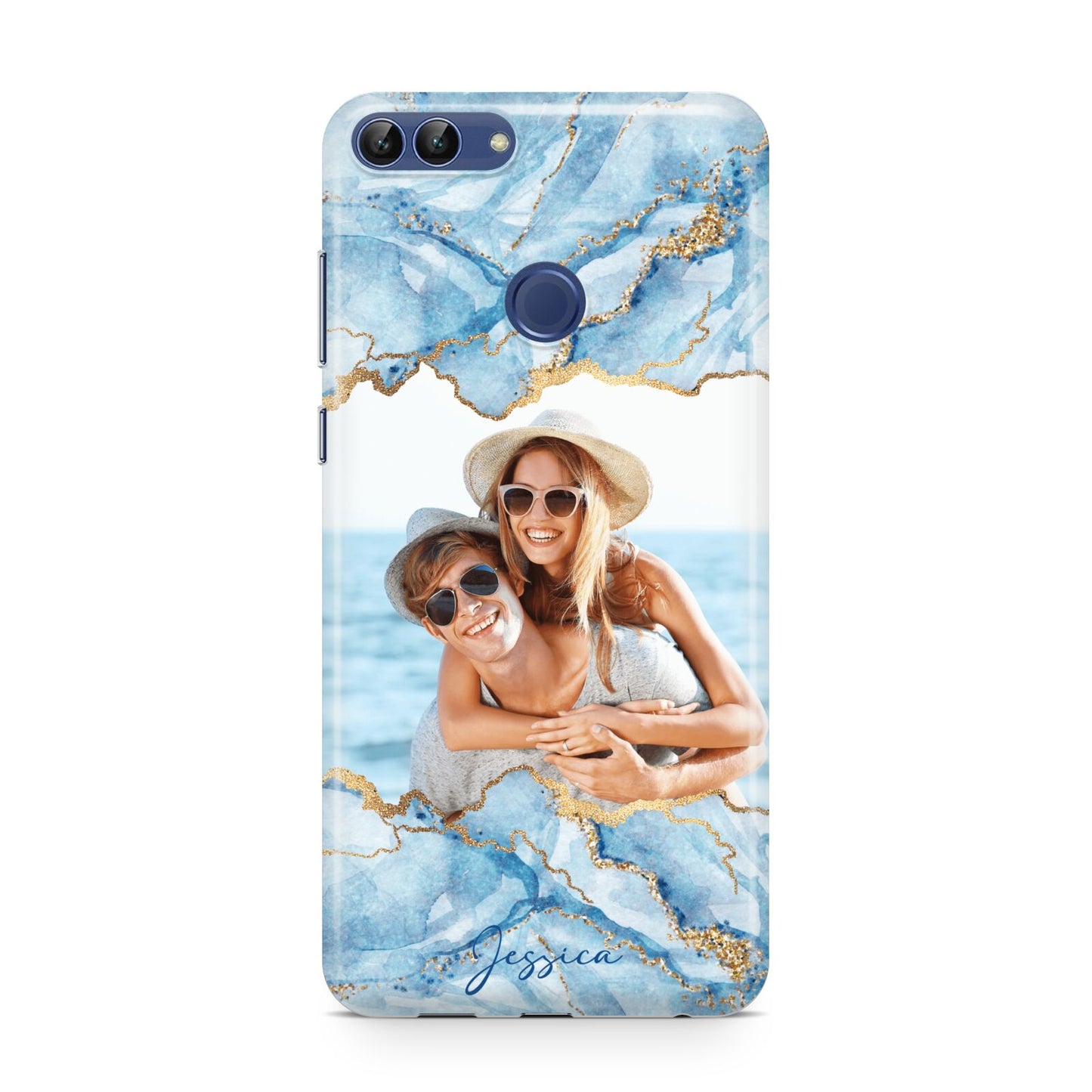 Personalised Photo Marble Huawei P Smart Case