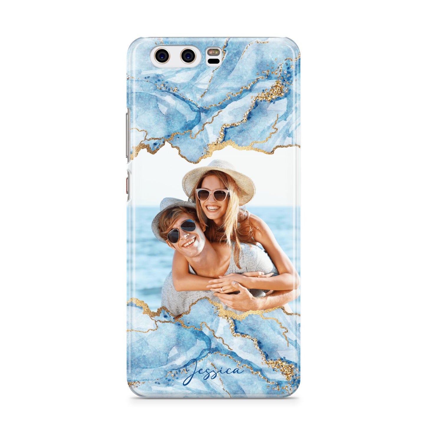 Personalised Photo Marble Huawei P10 Phone Case