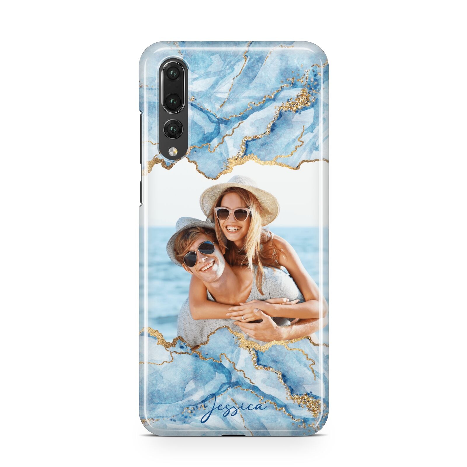 Personalised Photo Marble Huawei P20 Pro Phone Case