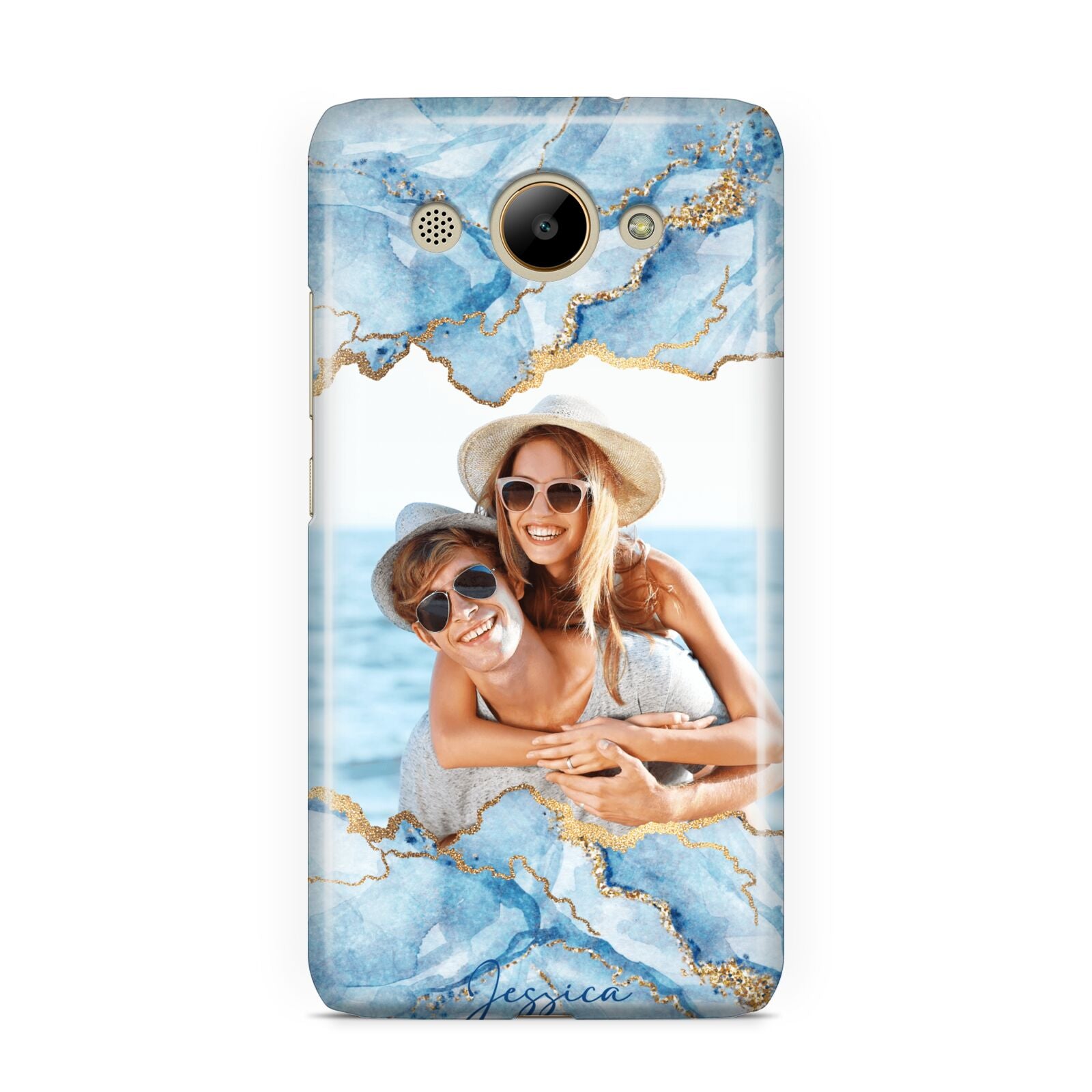 Personalised Photo Marble Huawei Y3 2017