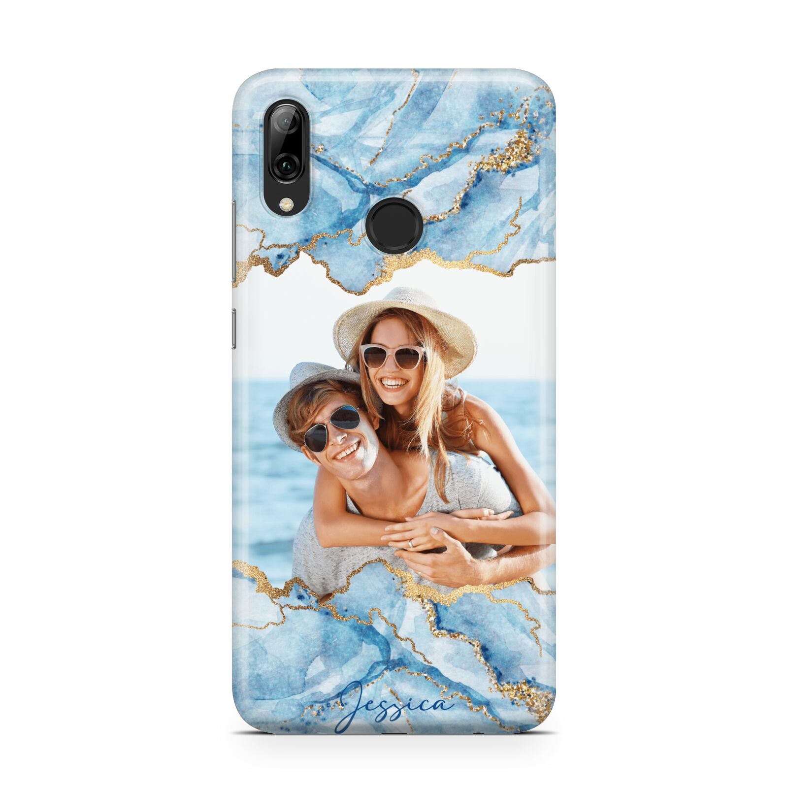 Personalised Photo Marble Huawei Y7 2019