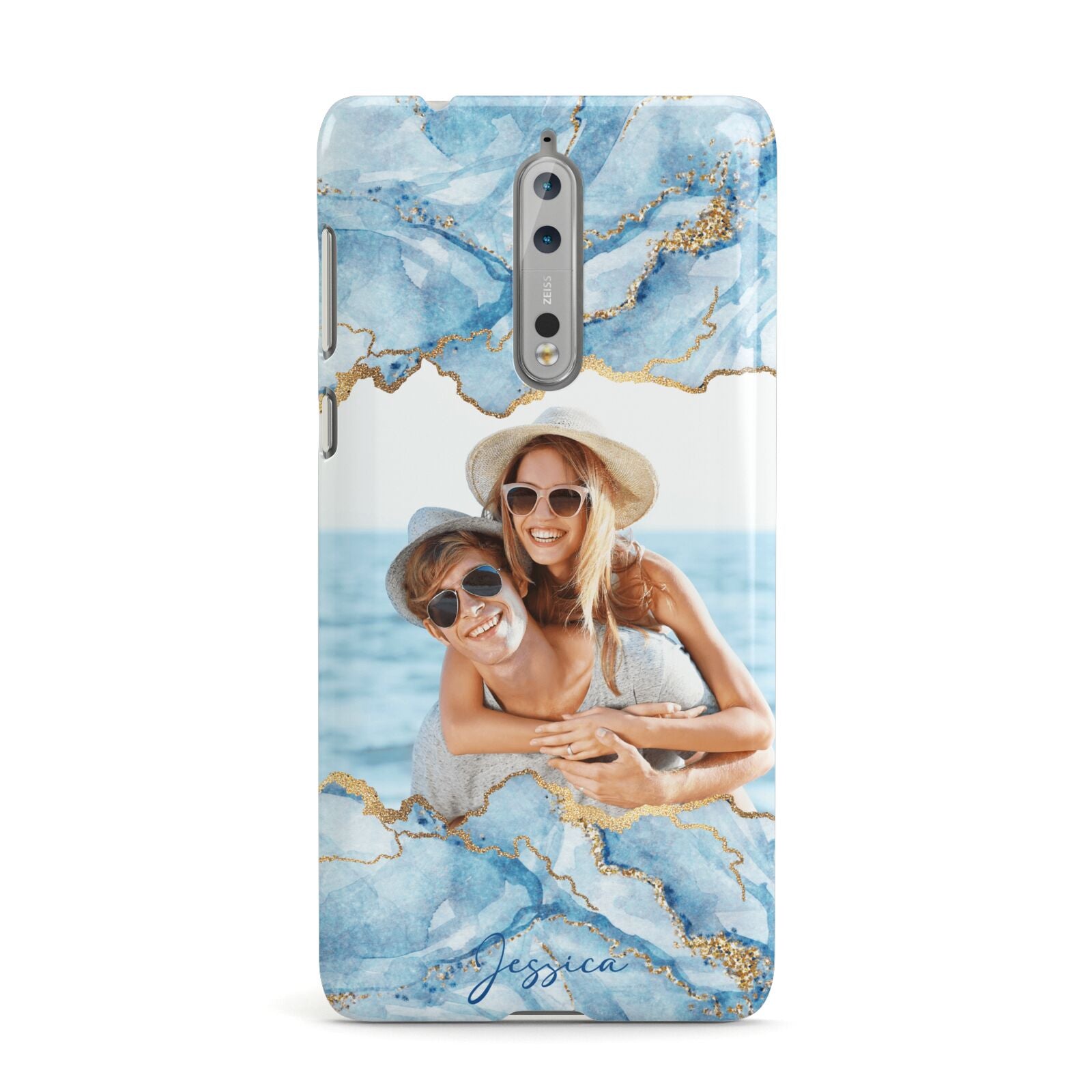 Personalised Photo Marble Nokia Case