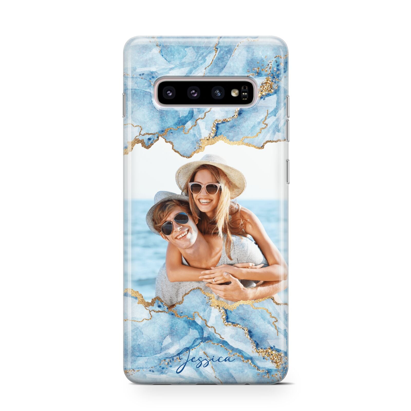 Personalised Photo Marble Protective Samsung Galaxy Case