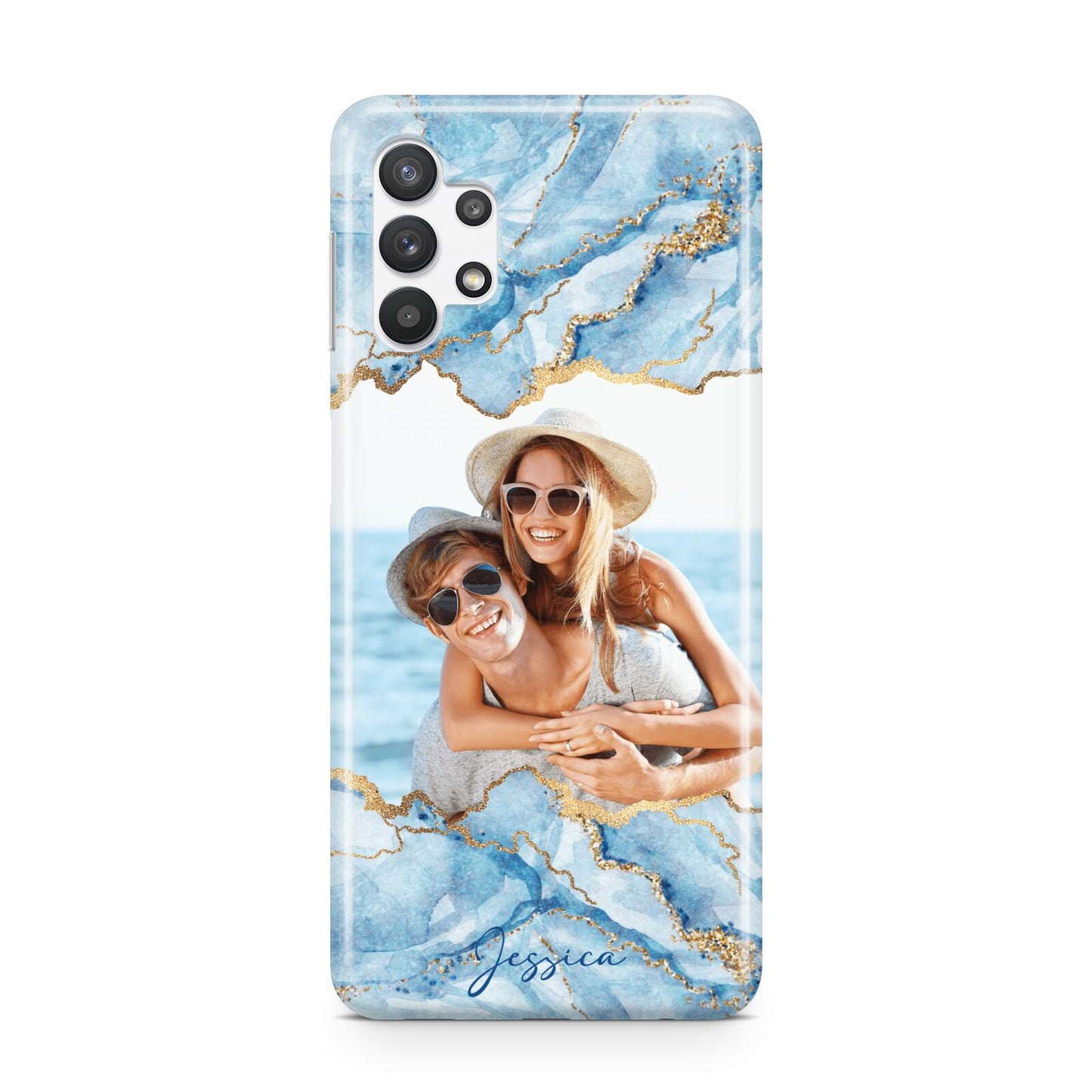 Personalised Photo Marble Samsung A32 5G Case