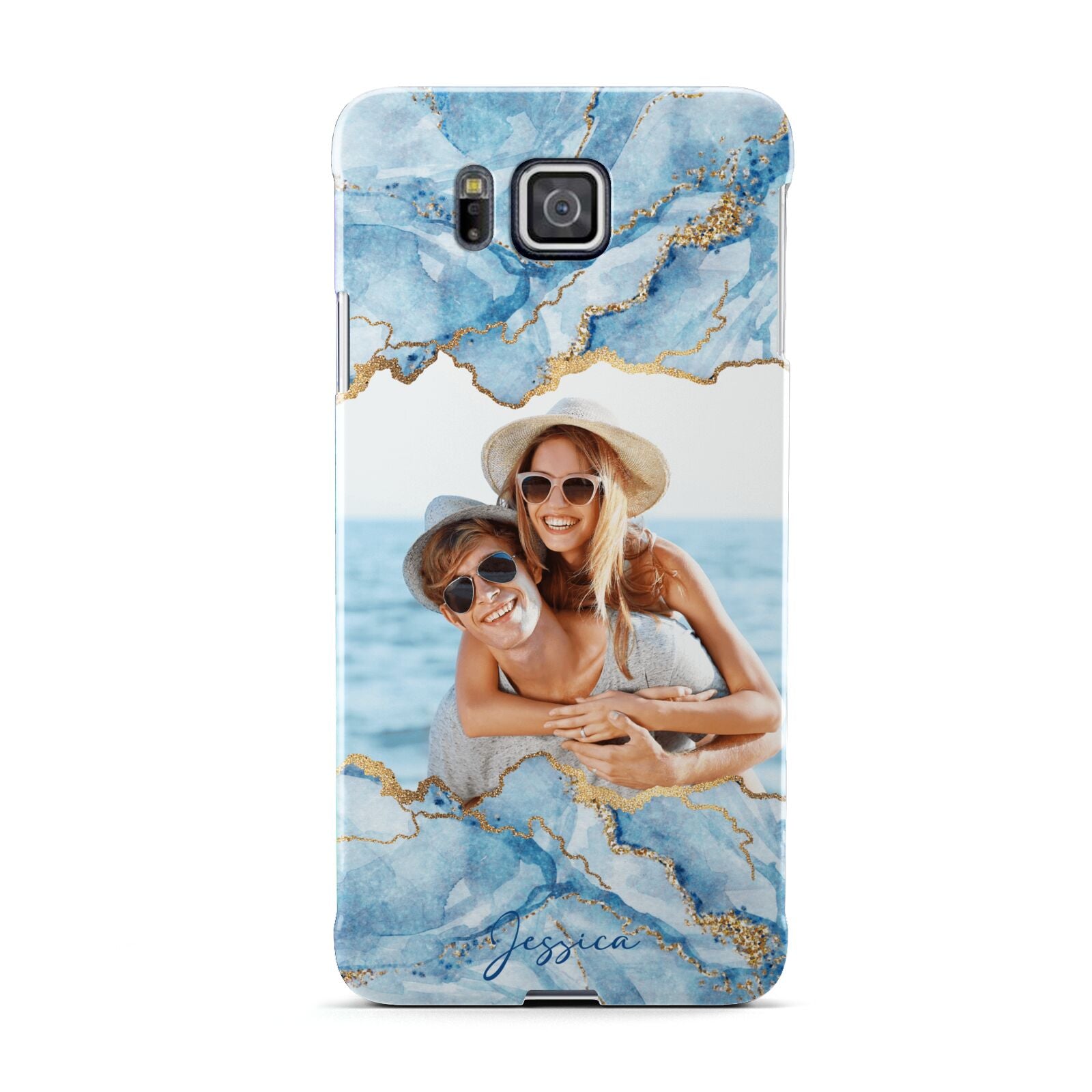 Personalised Photo Marble Samsung Galaxy Alpha Case