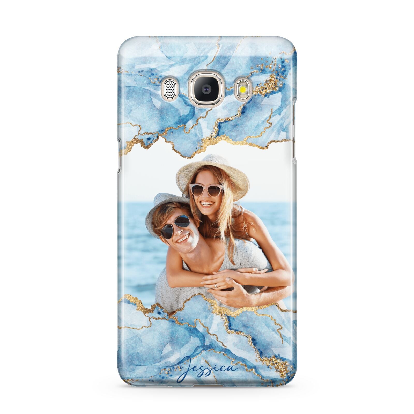 Personalised Photo Marble Samsung Galaxy J5 2016 Case