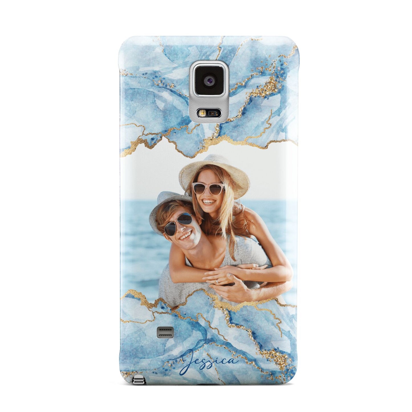 Personalised Photo Marble Samsung Galaxy Note 4 Case