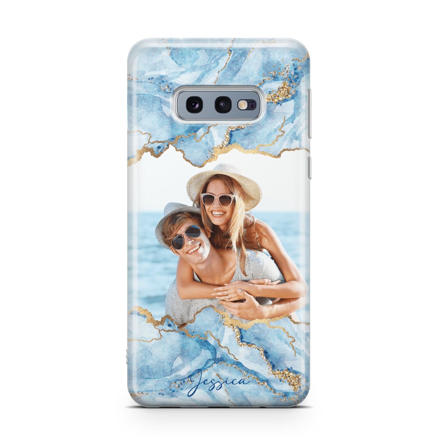 Personalised Photo Marble Samsung Galaxy S10E Case