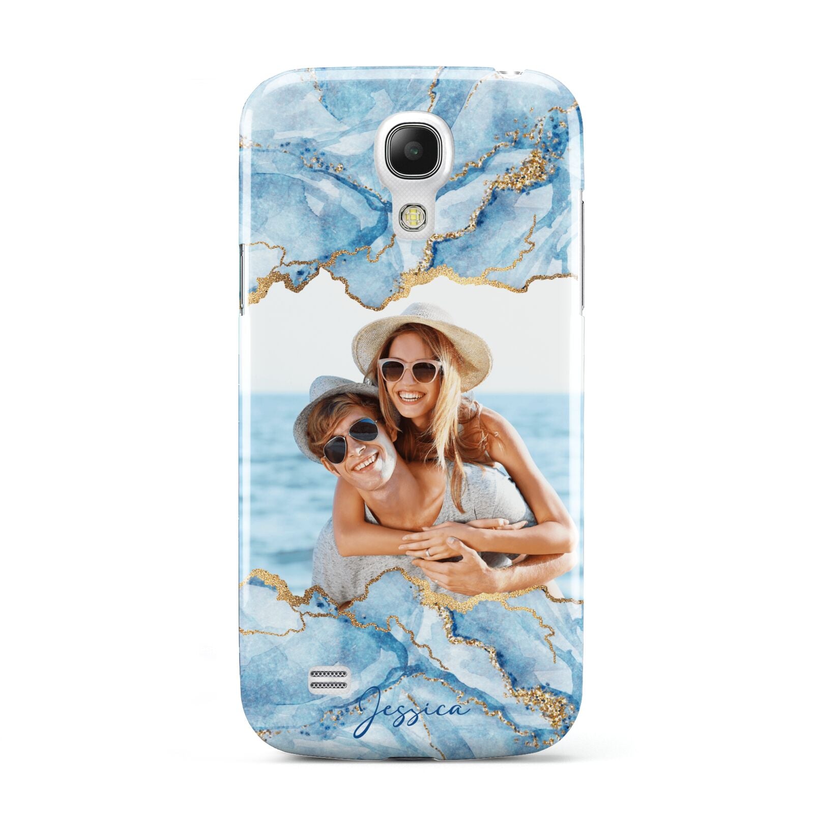 Personalised Photo Marble Samsung Galaxy S4 Mini Case