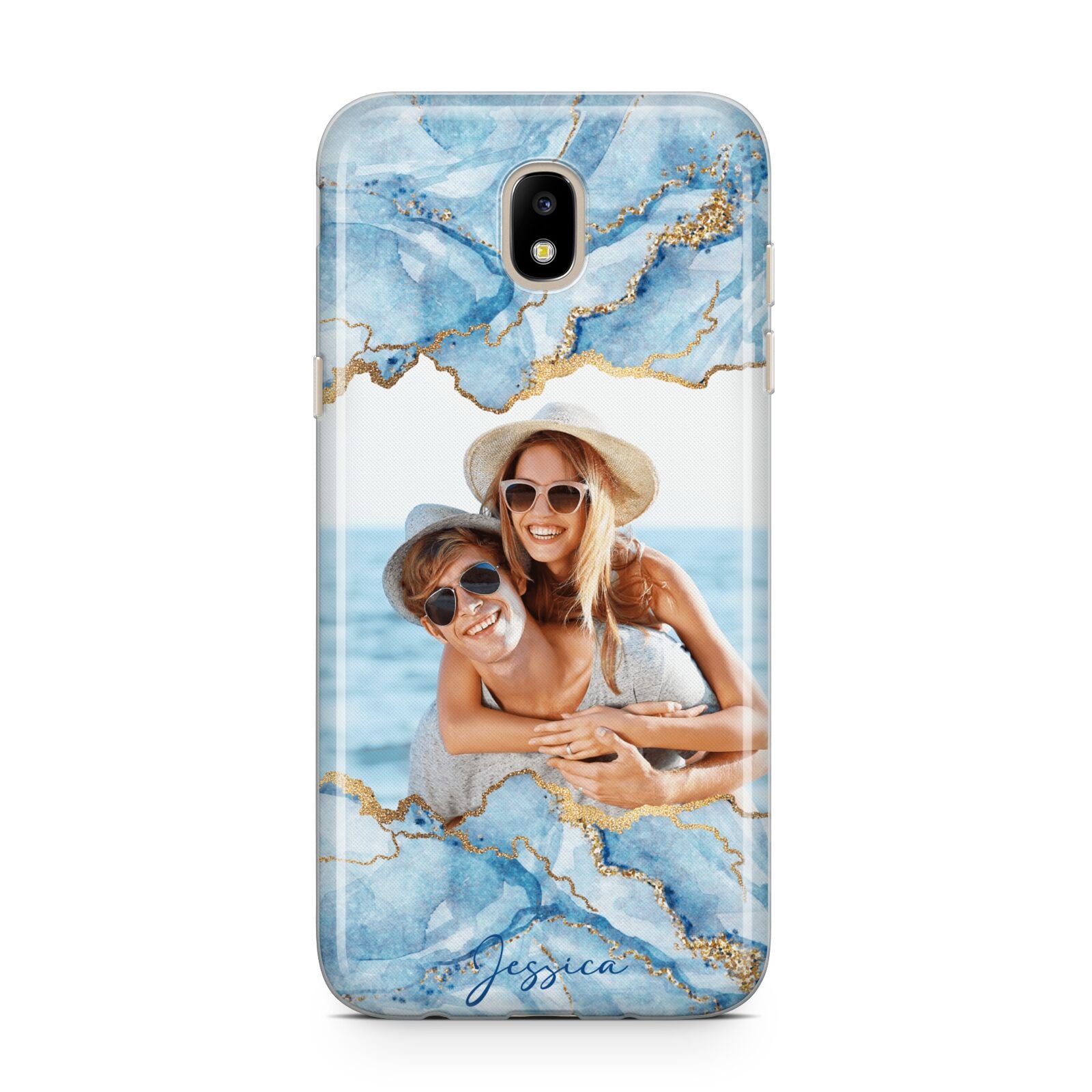 Personalised Photo Marble Samsung J5 2017 Case