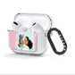 Personalised Photo Mummy and Child AirPods Clear Case 3rd Gen Side Image