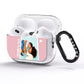 Personalised Photo Mummy and Child AirPods Pro Glitter Case Side Image