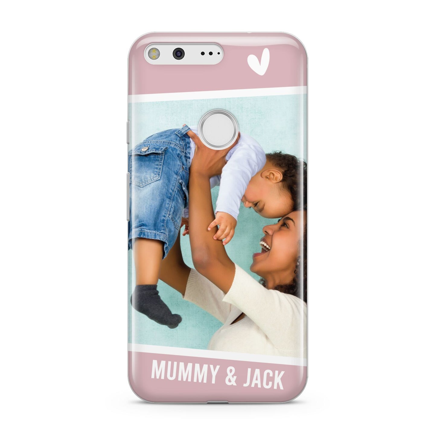 Personalised Photo Mummy and Child Google Pixel Case