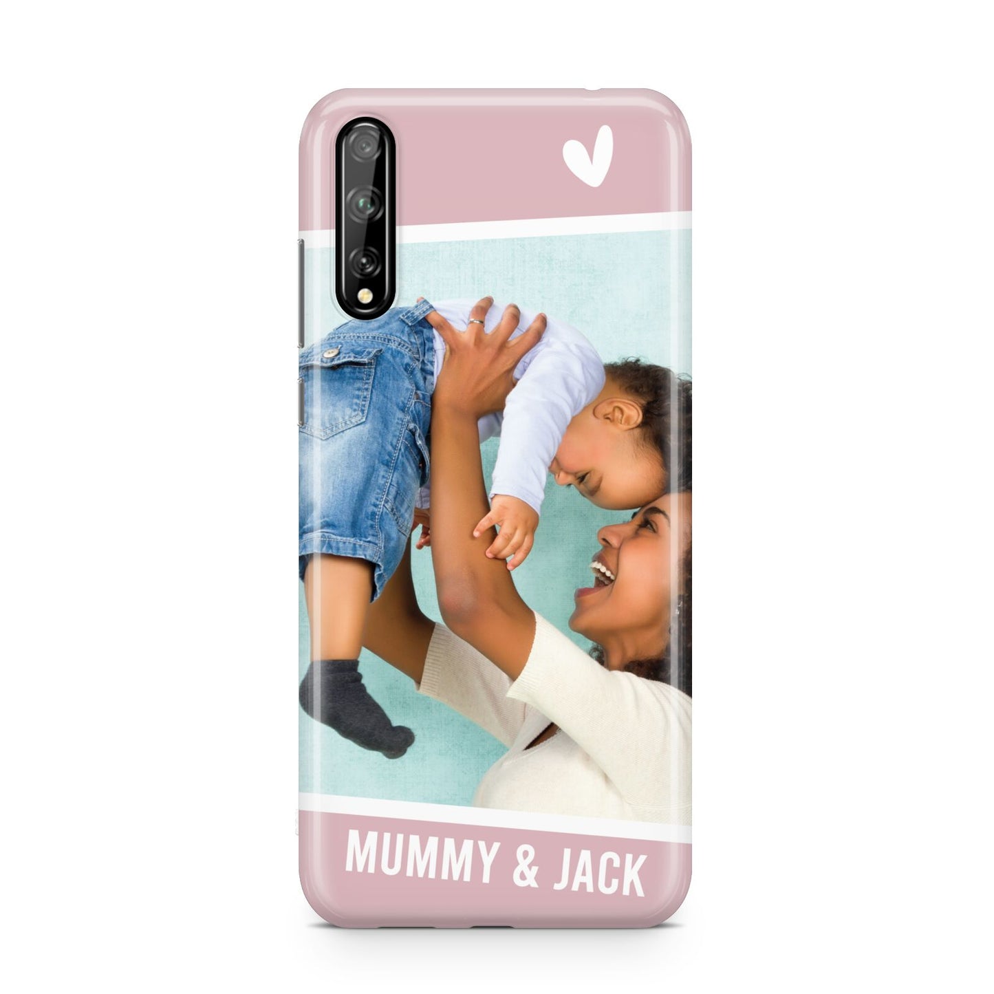 Personalised Photo Mummy and Child Huawei Enjoy 10s Phone Case