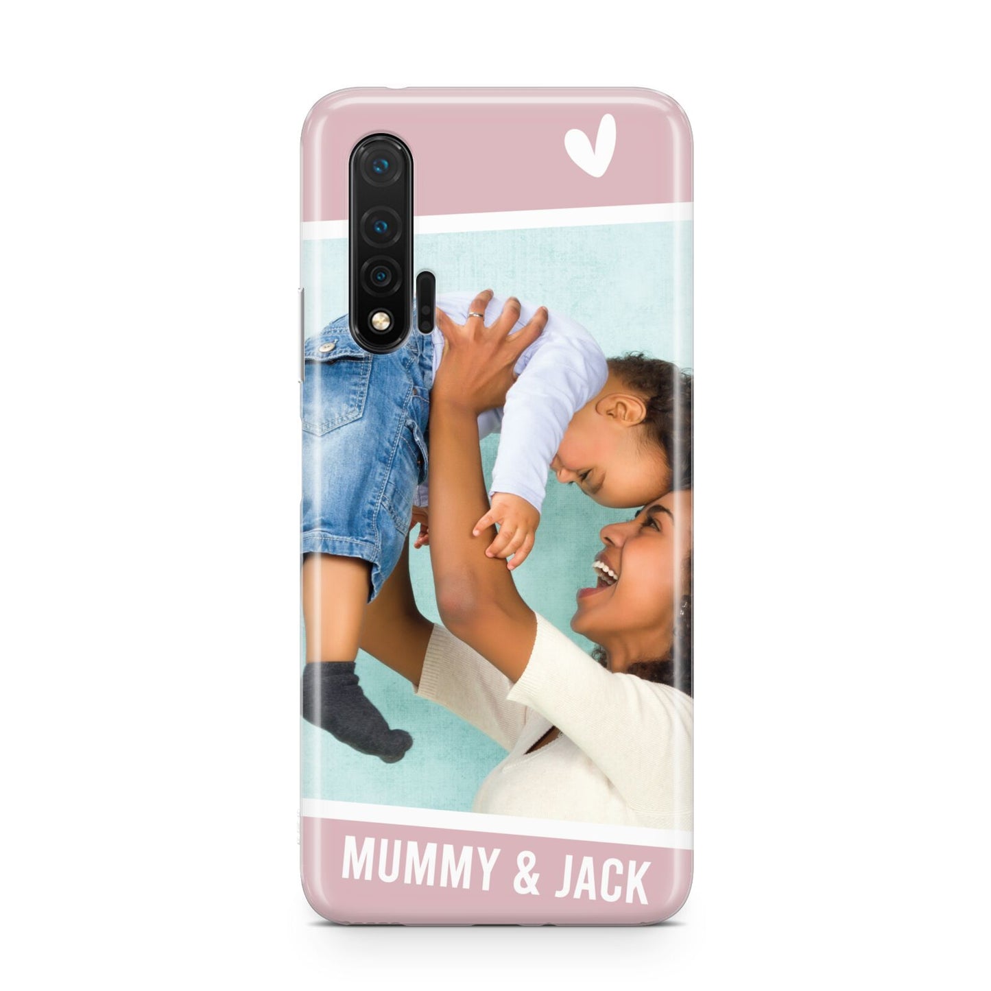 Personalised Photo Mummy and Child Huawei Nova 6 Phone Case