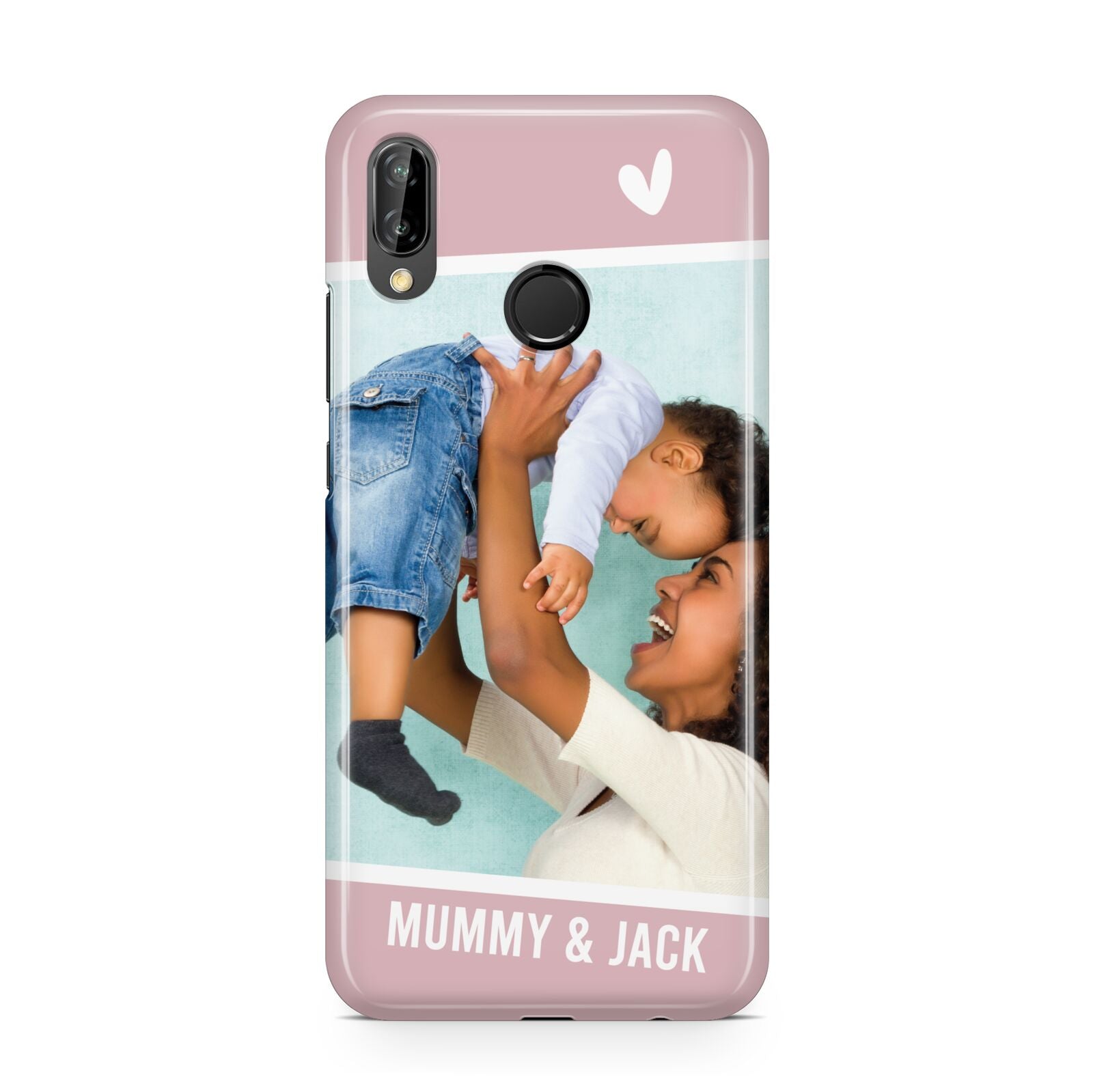 Personalised Photo Mummy and Child Huawei P20 Lite Phone Case