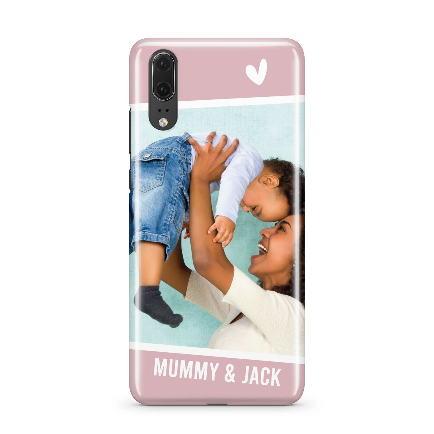 Personalised Photo Mummy and Child Huawei P20 Phone Case