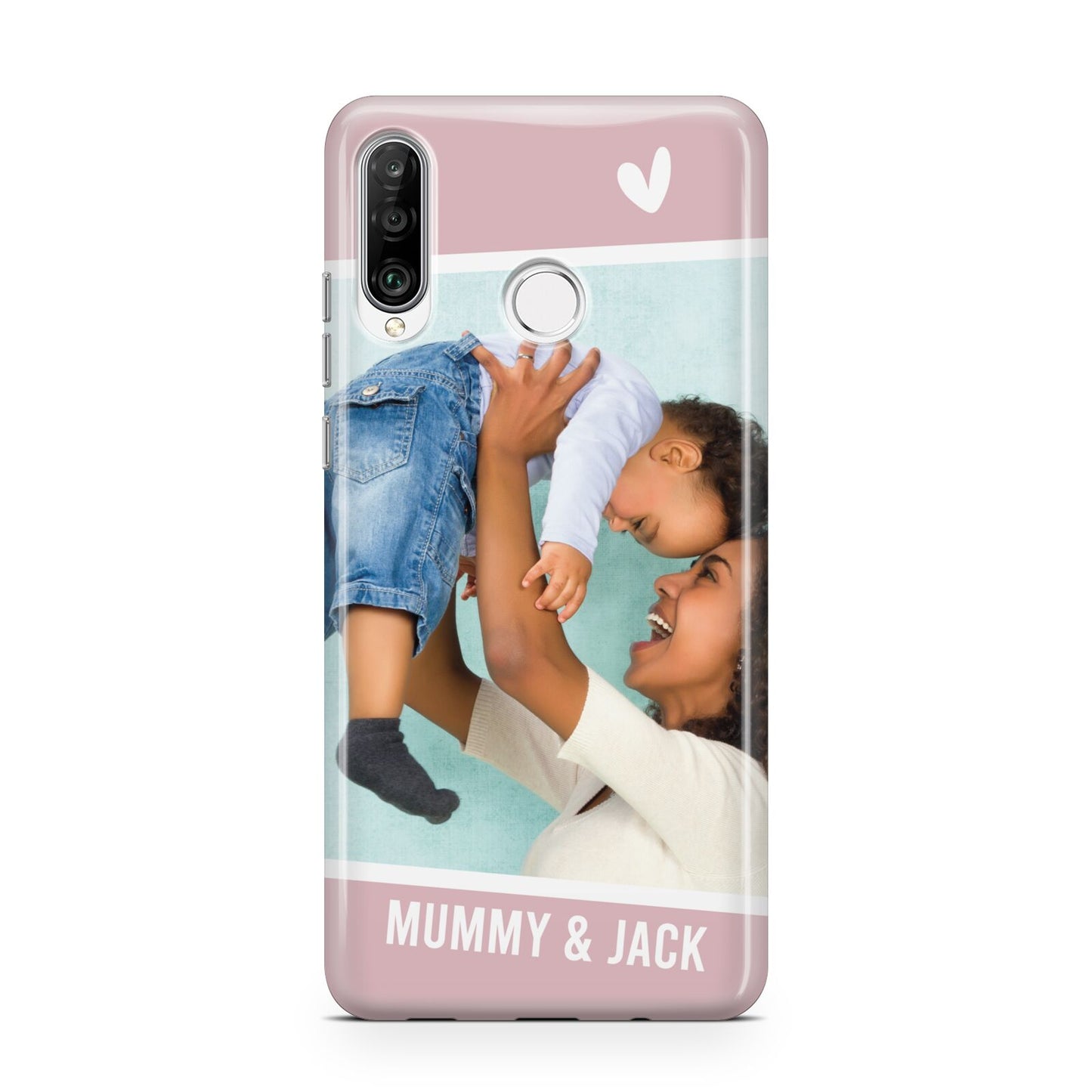 Personalised Photo Mummy and Child Huawei P30 Lite Phone Case