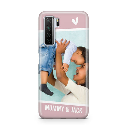 Personalised Photo Mummy and Child Huawei P40 Lite 5G Phone Case