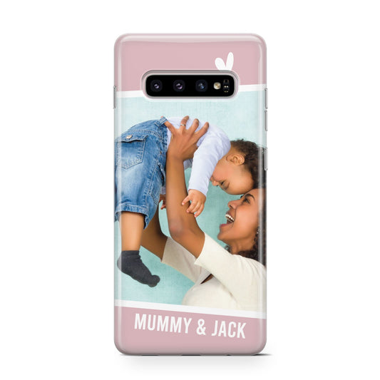 Personalised Photo Mummy and Child Protective Samsung Galaxy Case